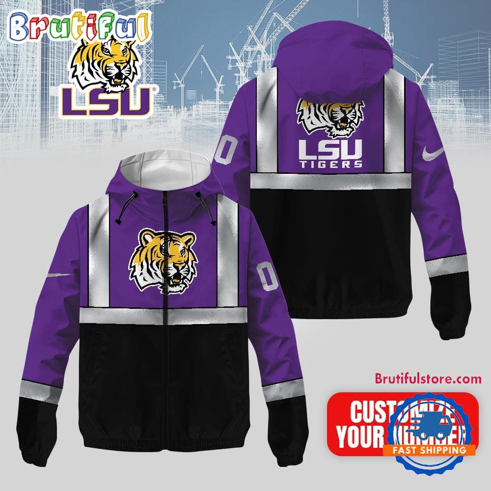 LSU Tigers NCAA Safety Windbreaker Jacket