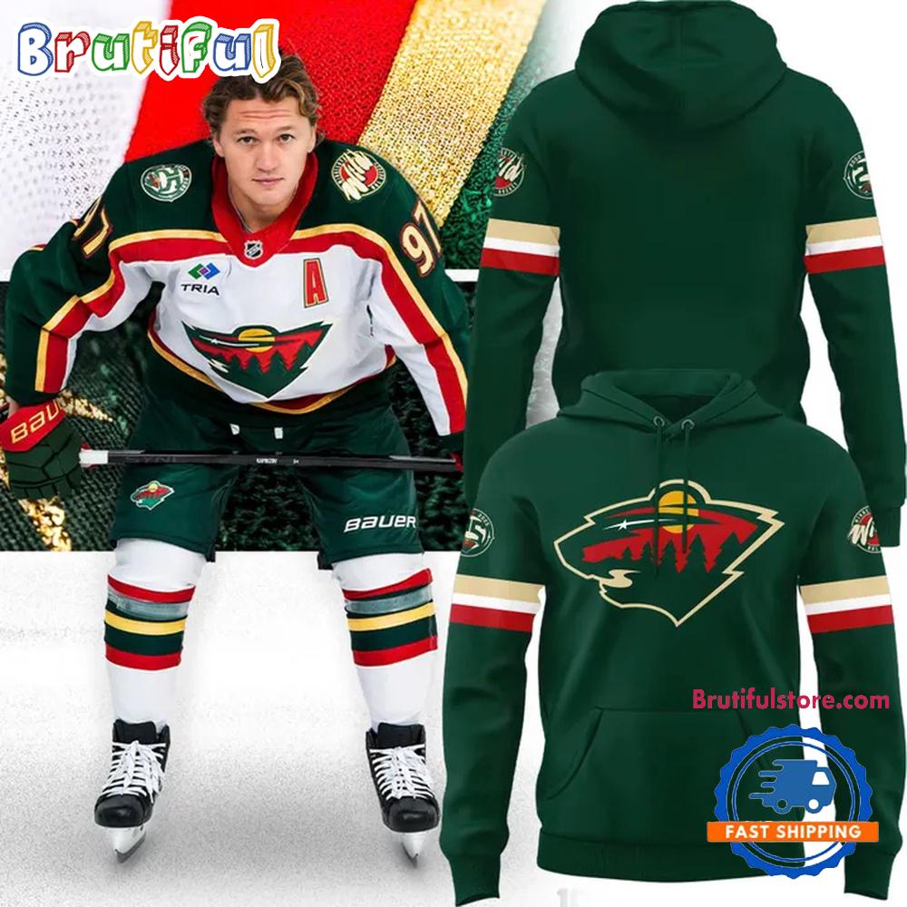 Minnesota Wild 25th Anniversary Special Edition Hoodie Shirt