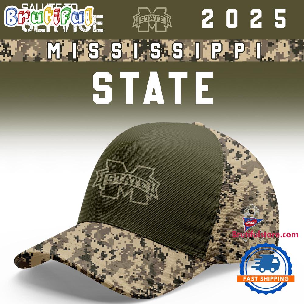Mississippi State 2025 NCAA Salute To Service Limited New Cap