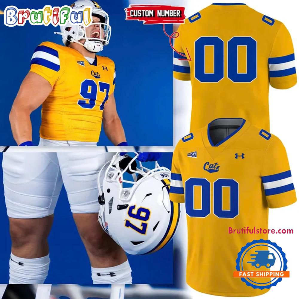 Montana State Bobcats 2025 Football Gold Rush Jersey Shirt