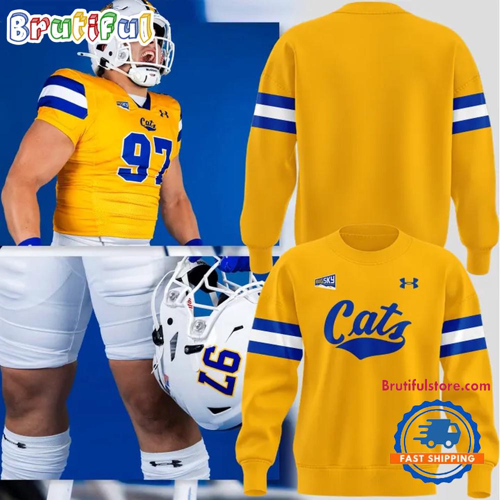 Montana State Bobcats 2025 Football Gold Rush Sweatshirt