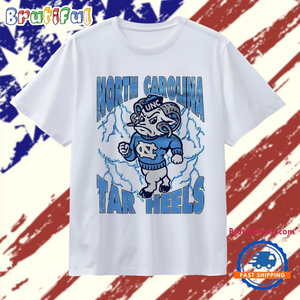 North Carolina Tar Heels basketball running 2025 mascot T Shirt