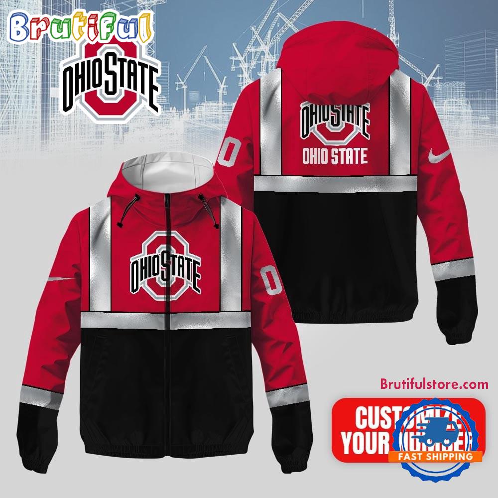 Ohio State Buckeyes NCAA Safety Windbreaker Jacket