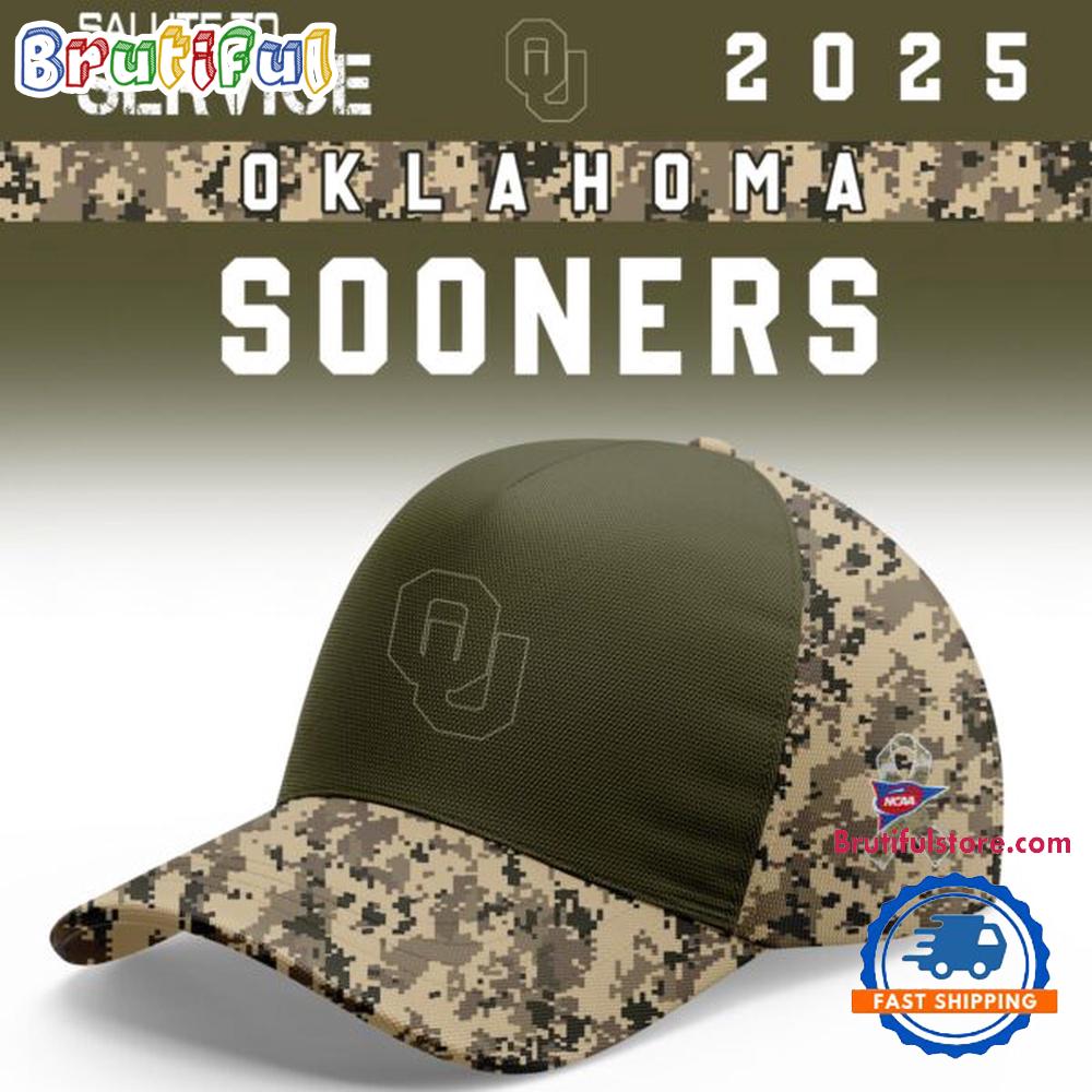 Oklahoma Sooners 2025 NCAA Salute To Service Limited New Cap
