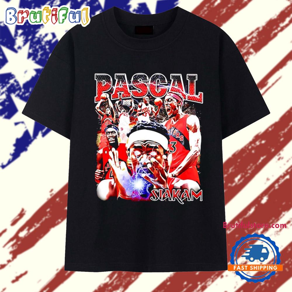 Pascal Siakam Toronto Raptors thunder eyes graphic T Shirt