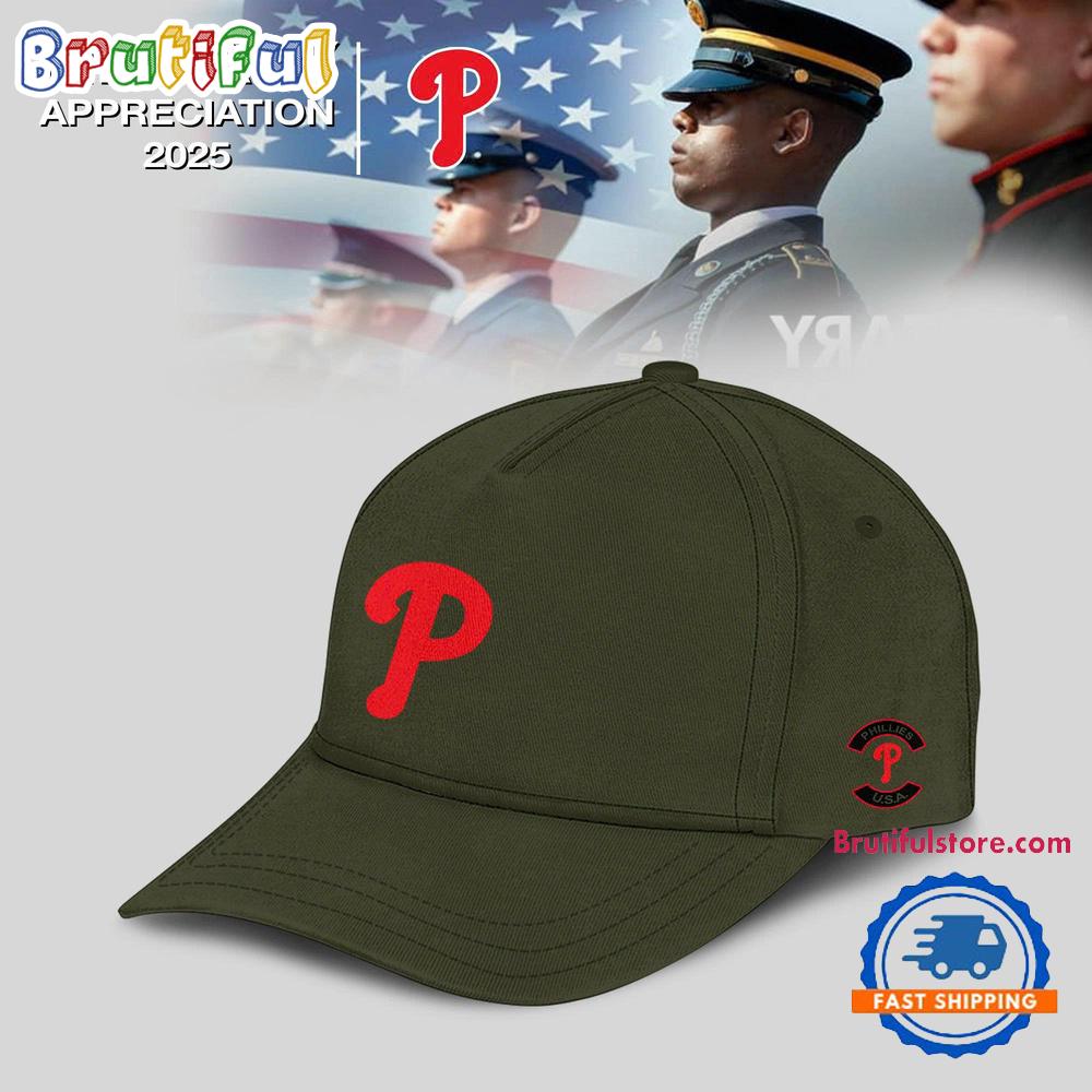 Philadelphia Phillies 2025 Military Appreciation Limited Edition Cap