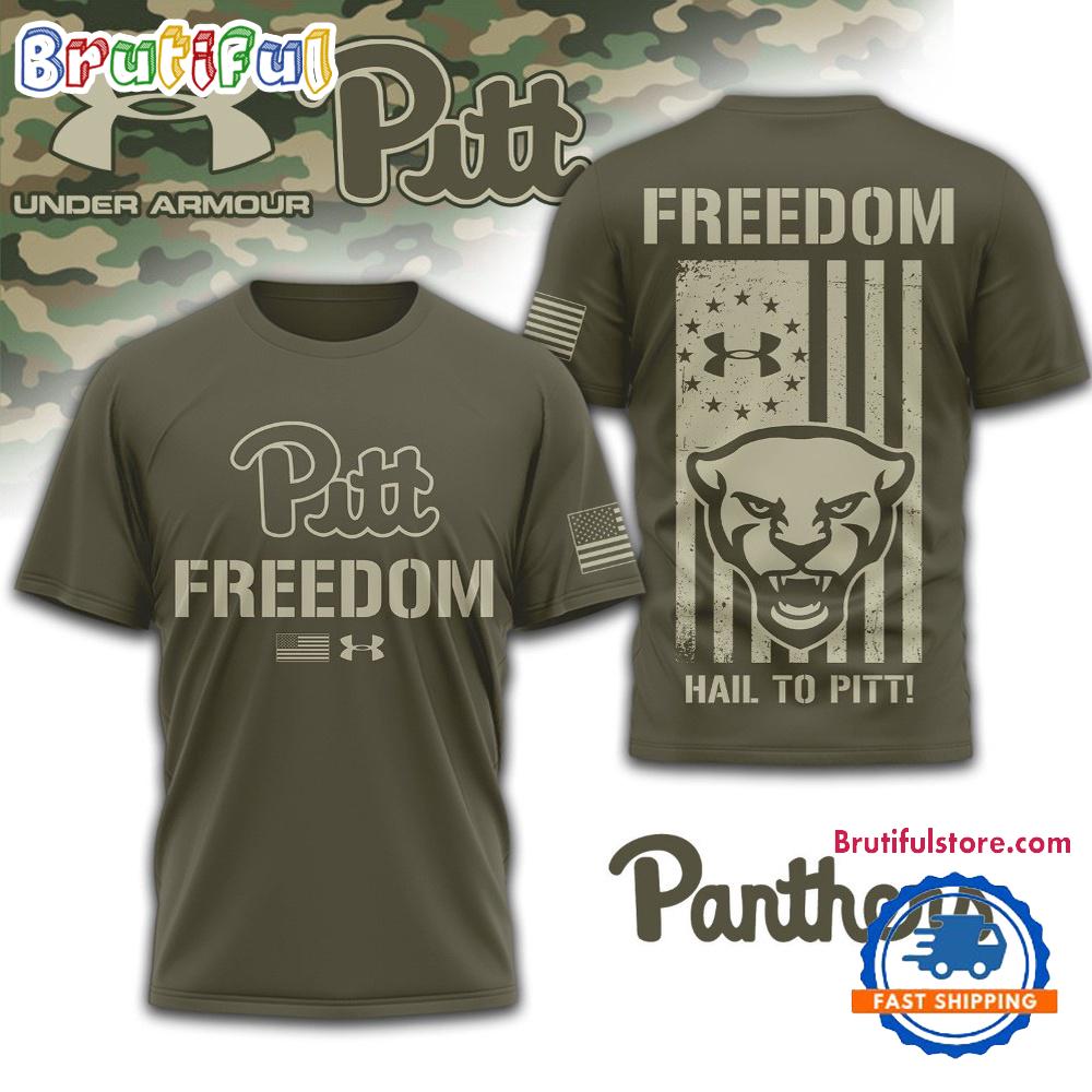 Pittsburgh Panthers NCAA Freedom Under Armour Limited Edition 3D Shirt