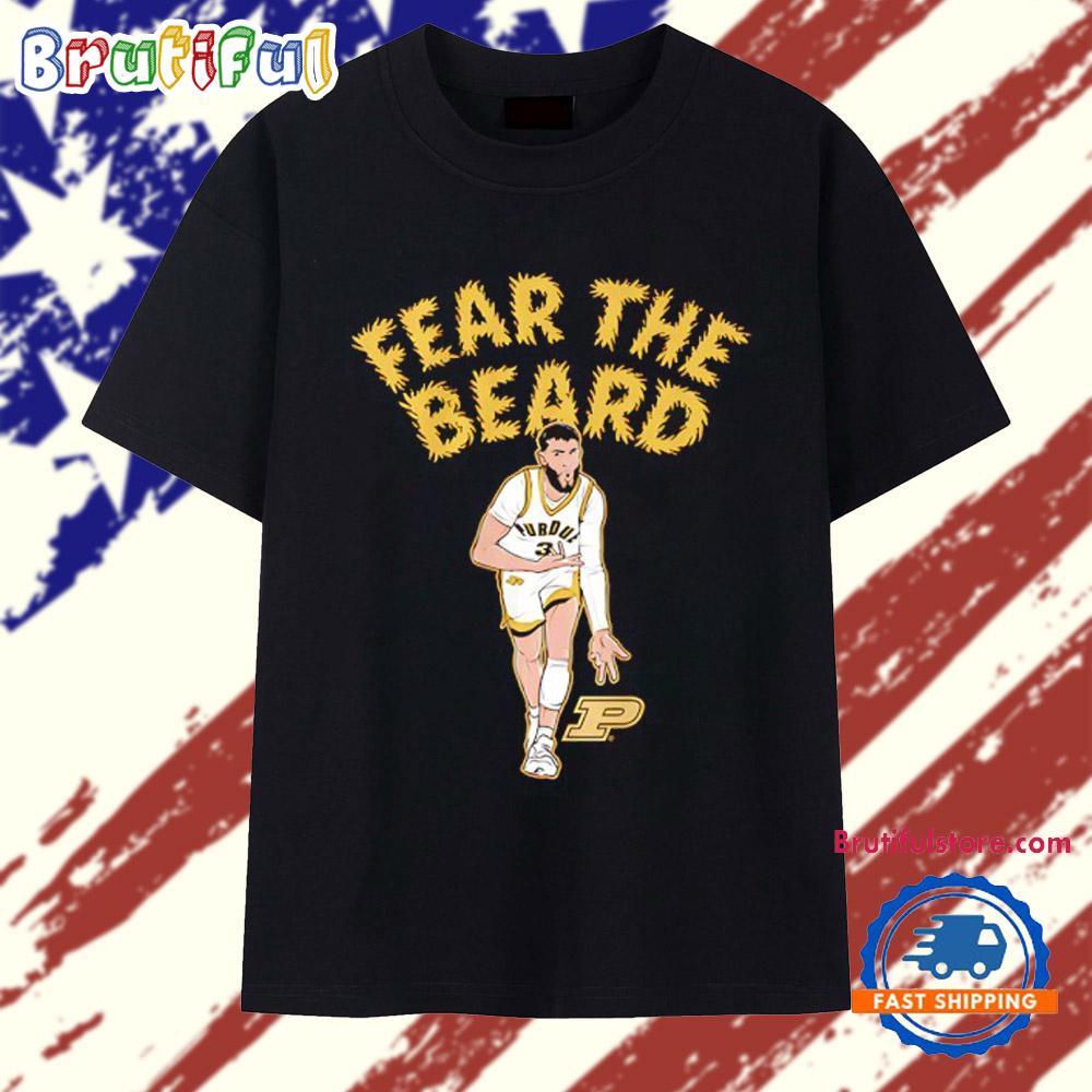 Purdue Boilermakers Basketball Braden Smith Fear the Beard T Shirt