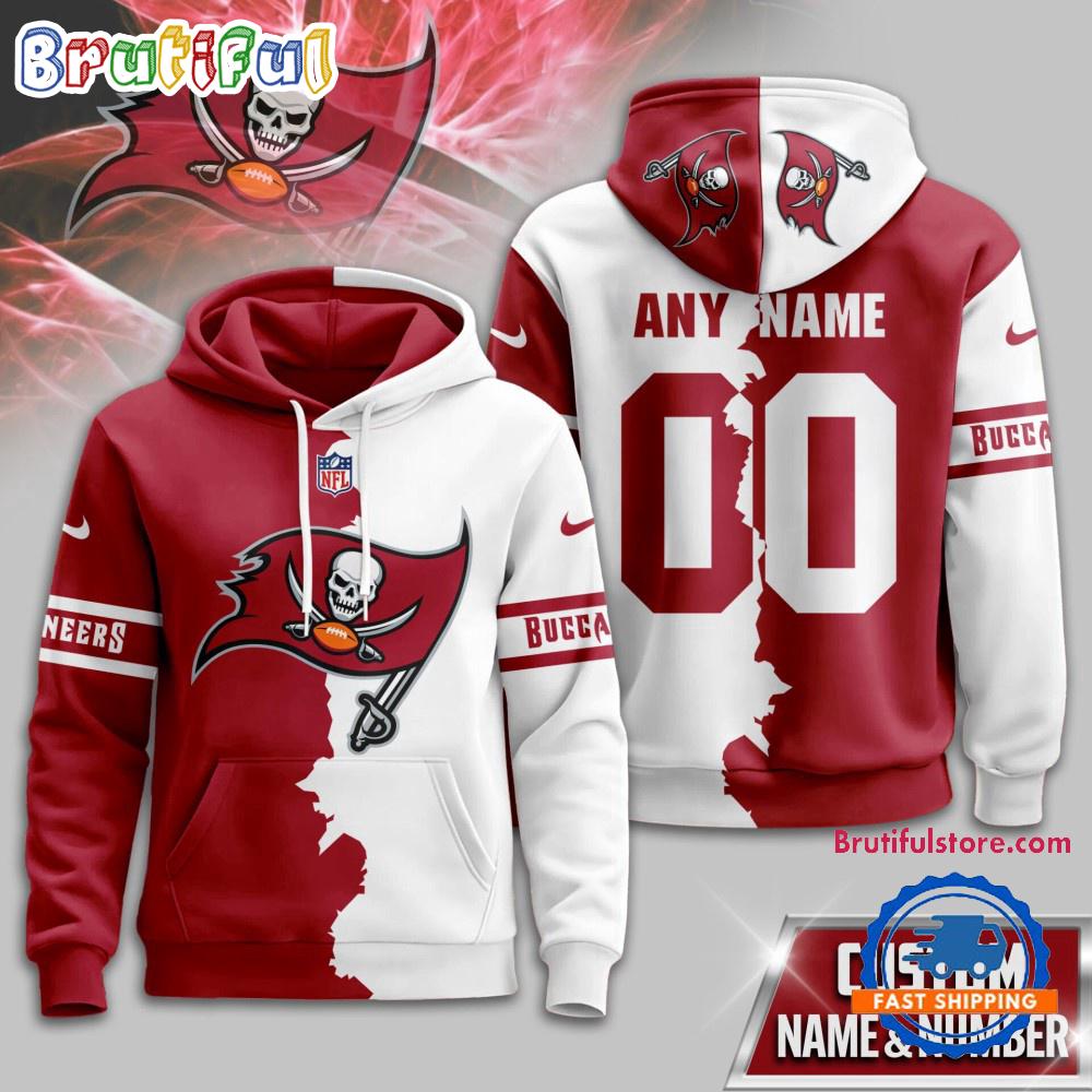 Tampa Bay Buccaneers 2025 NFL Victory Split Limited Hoodie Shirt