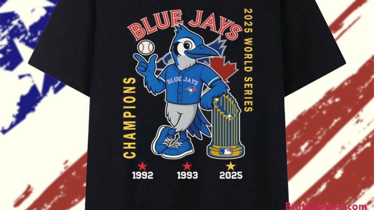 Toronto Blue Jays Baseball World Series Champions 1992 1993 2025 T