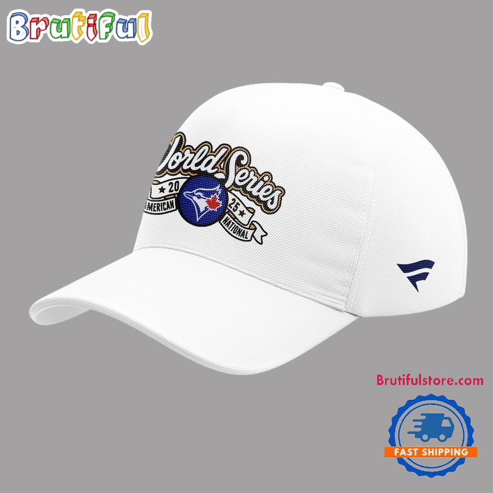 Toronto Blue Jays World Series American National 2025 White Cap