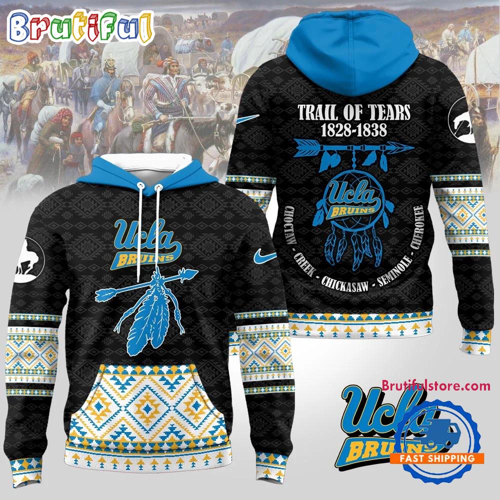 UCLA Bruins NCAA Trail of Tears Awareness 1828-1838 Limited Hoodie Shirt