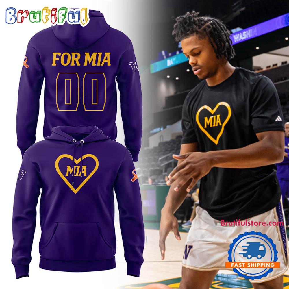 University of Washington FOR MIA 2025 New Custom Hoodie