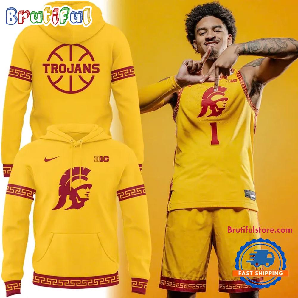 USC Trojans Sunset Gold Uniform 2025 Hoodie
