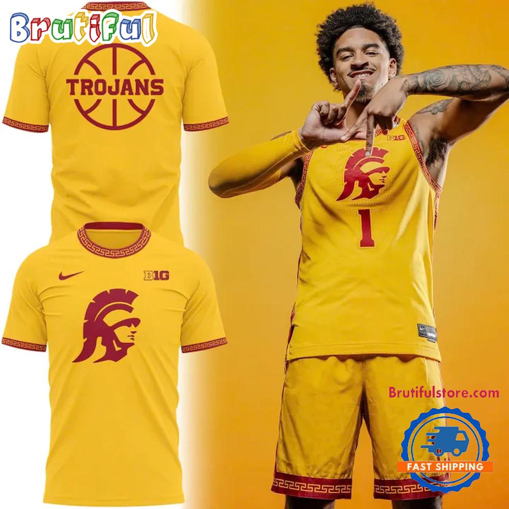 USC Trojans Sunset Gold Uniform 2025 T Shirt