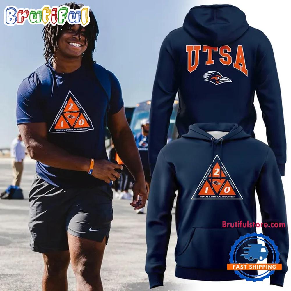 UTSA Roadrunners Triangle of Toughness Hoodie Shirt