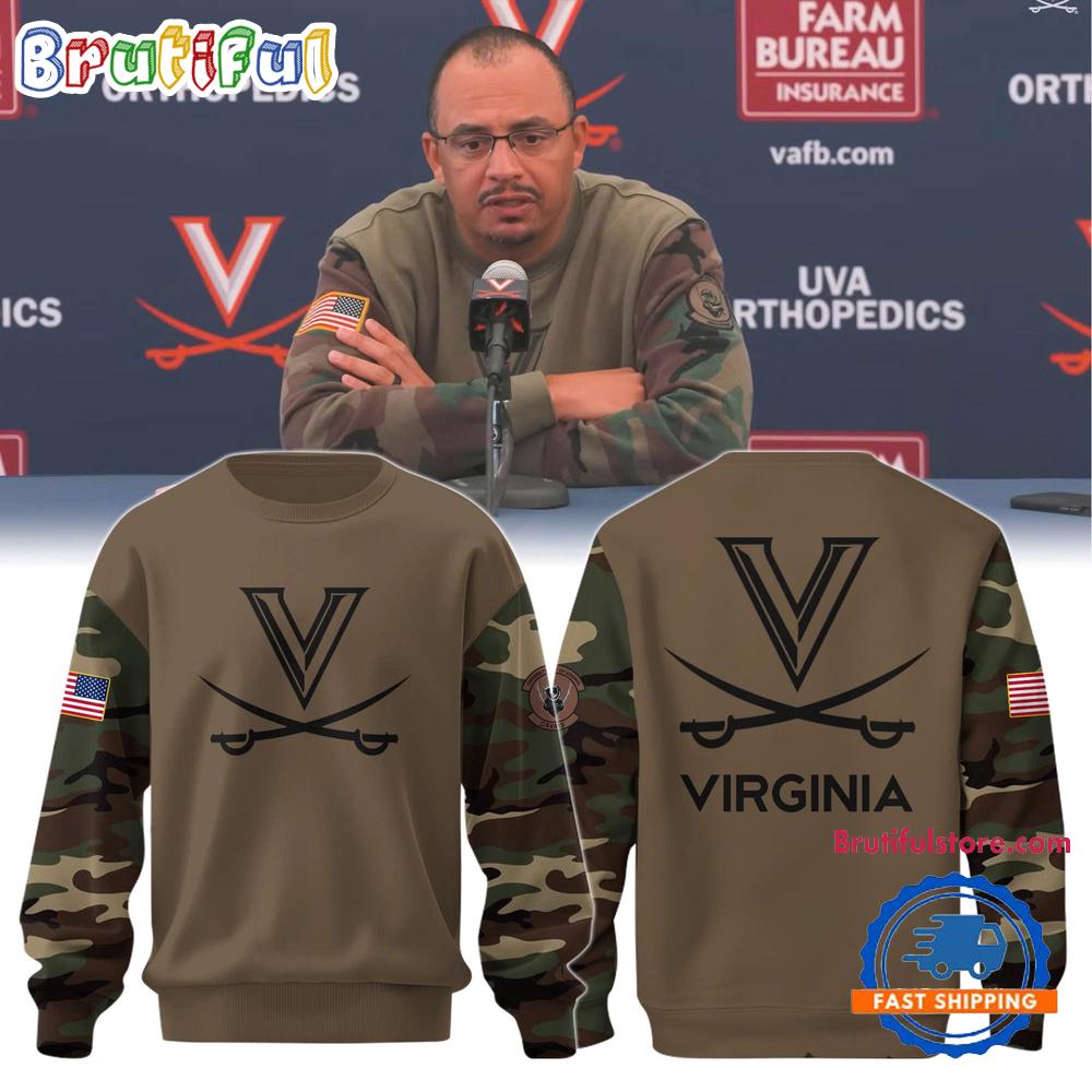 Virginia Cavaliers 2025 Military Appreciation Limited Edition Sweatshirt