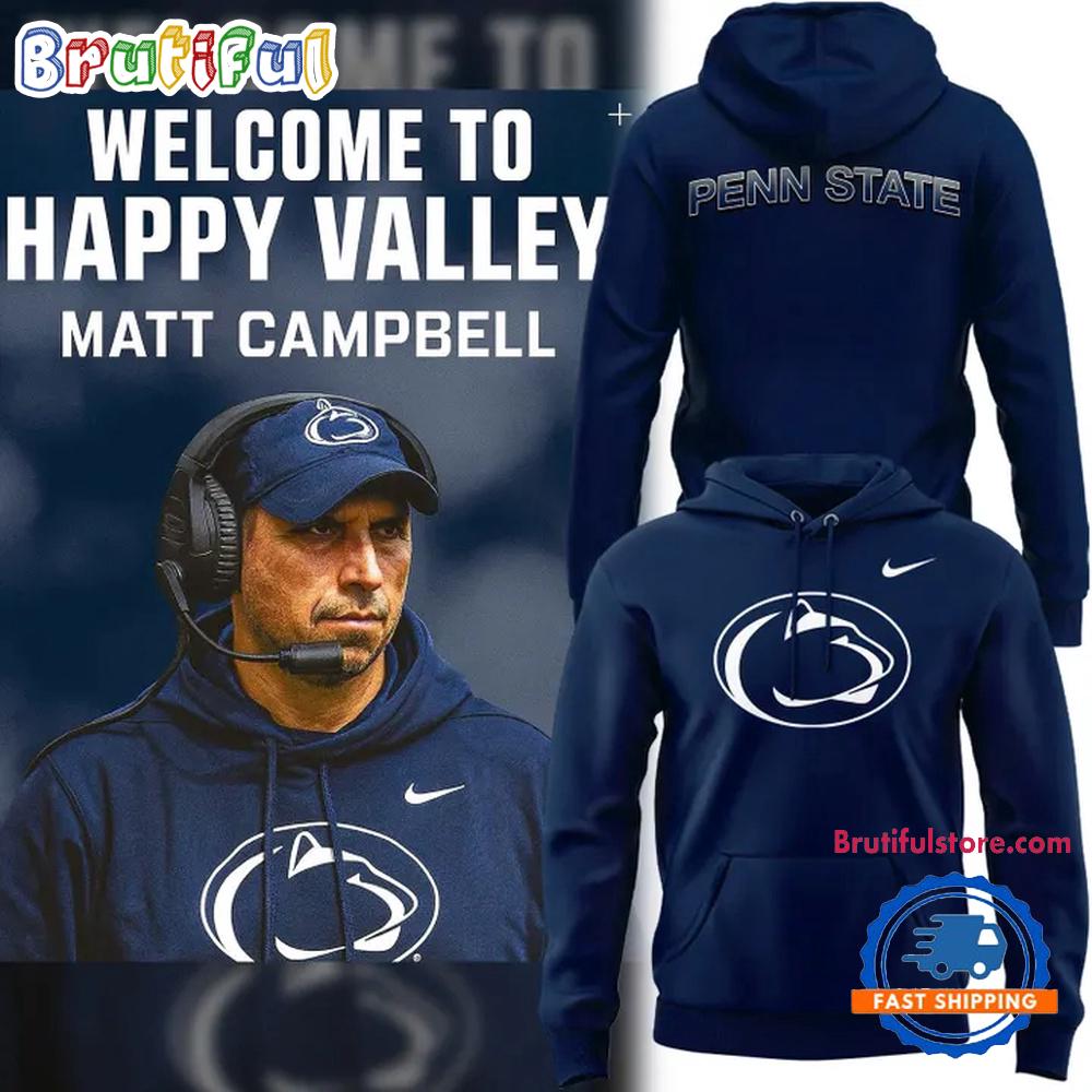 2025 Coach Matt Campbell Penn State Nittany Lions Hoodie