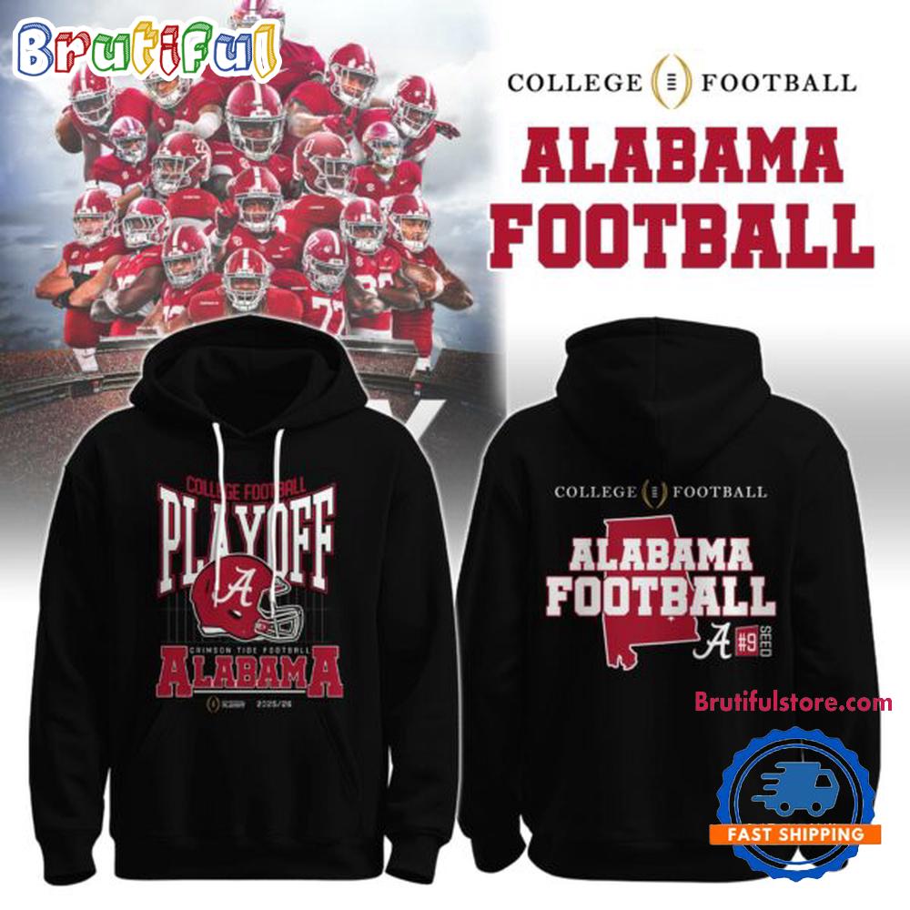 Alabama Crimson Tide 2025-26 College Football Playoff Limited Edition Hoodie Shirt