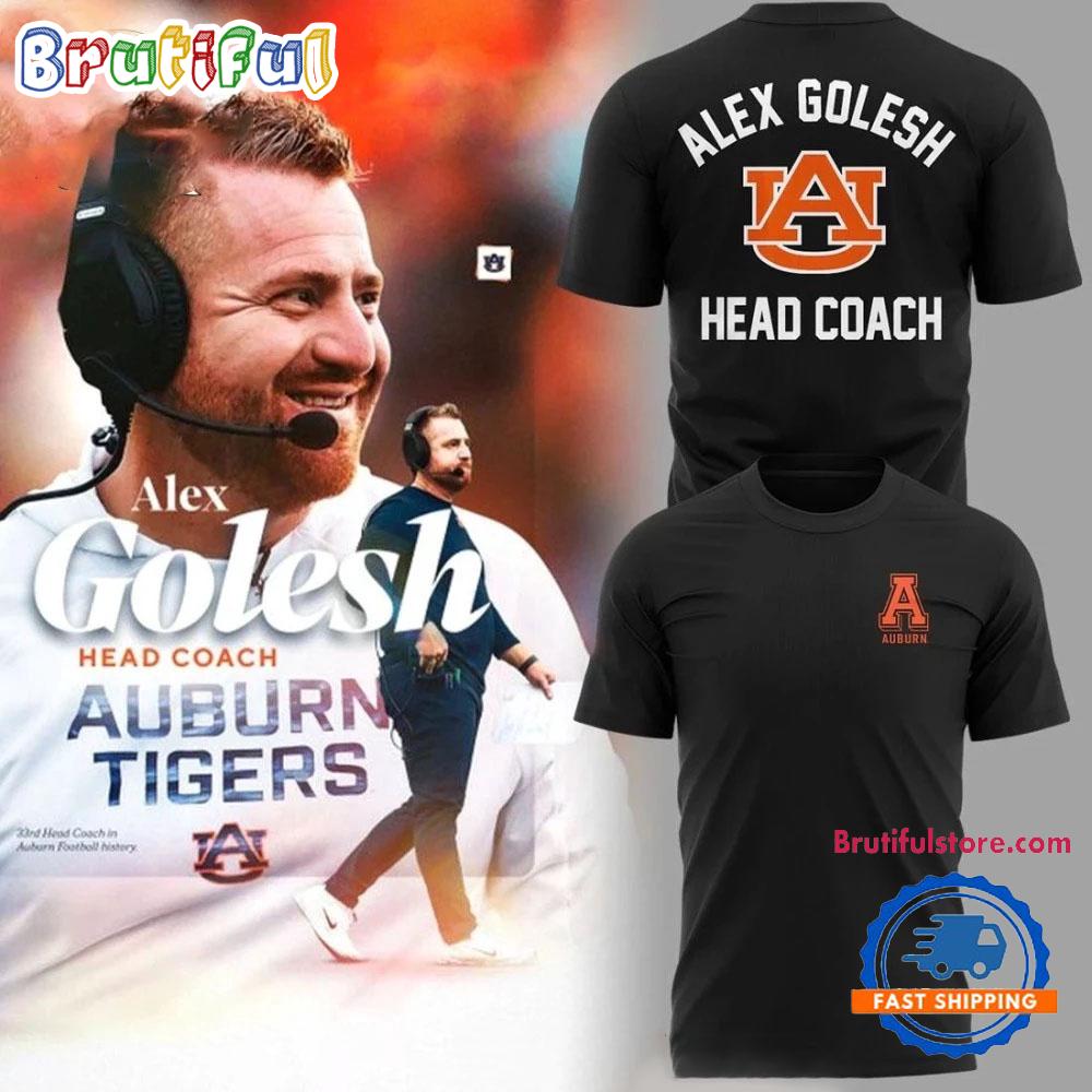 Auburn Tigers Golesh Head Coach Limited 3D Shirt