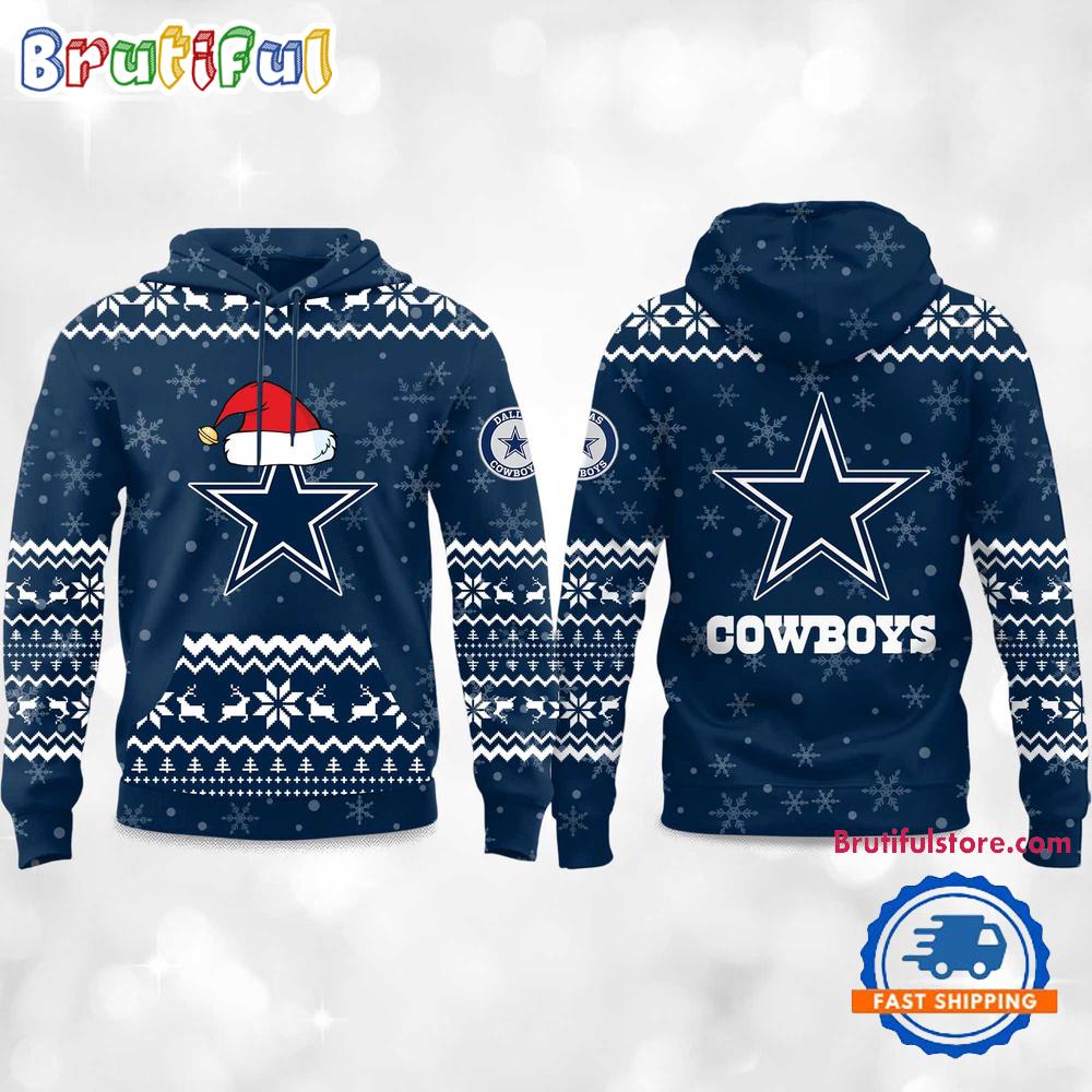 Dallas Cowboys 2025 Reindeer Football Christmas New Hoodie Shirt