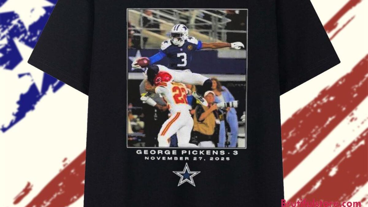 George Pickens Dallas Cowboys NFL Flash Features Week 13 T Shirt
