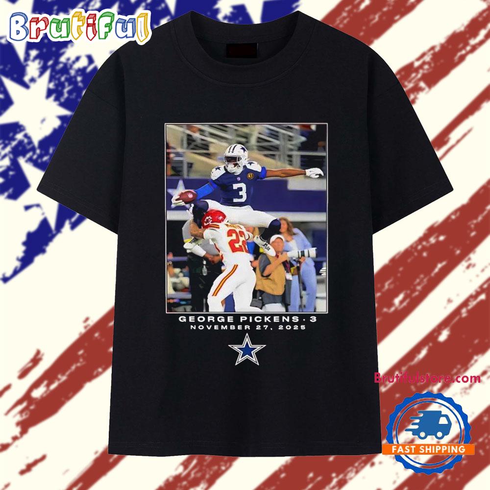 George Pickens hurdle moment Dallas Cowboys T Shirt