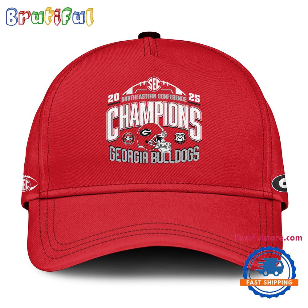 Georgia Bulldogs 2025 SEC Football Conference Champions Limited Edition Cap