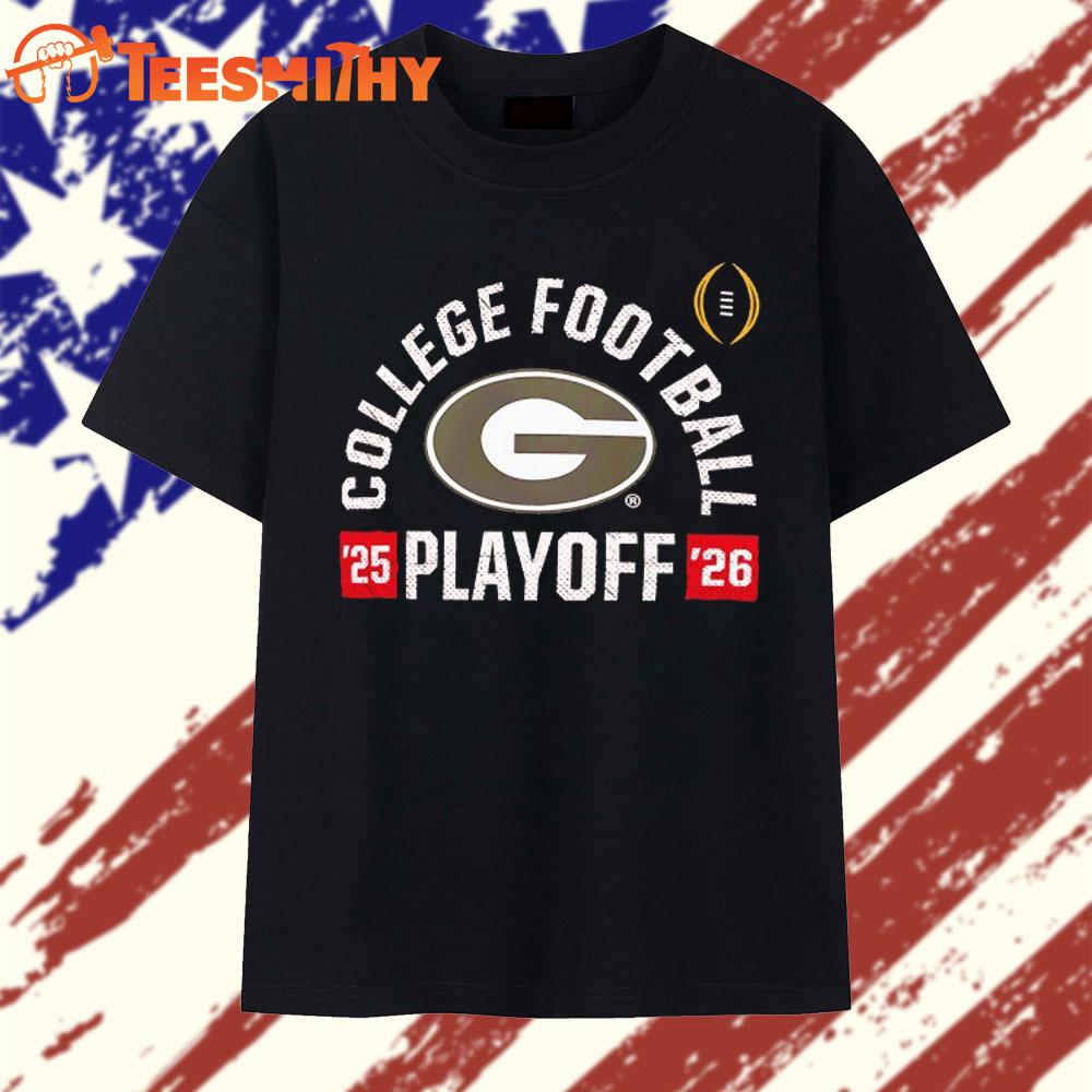 Georgia Bulldogs 2025-2026 College Football Playoff Touchdown T Shirt