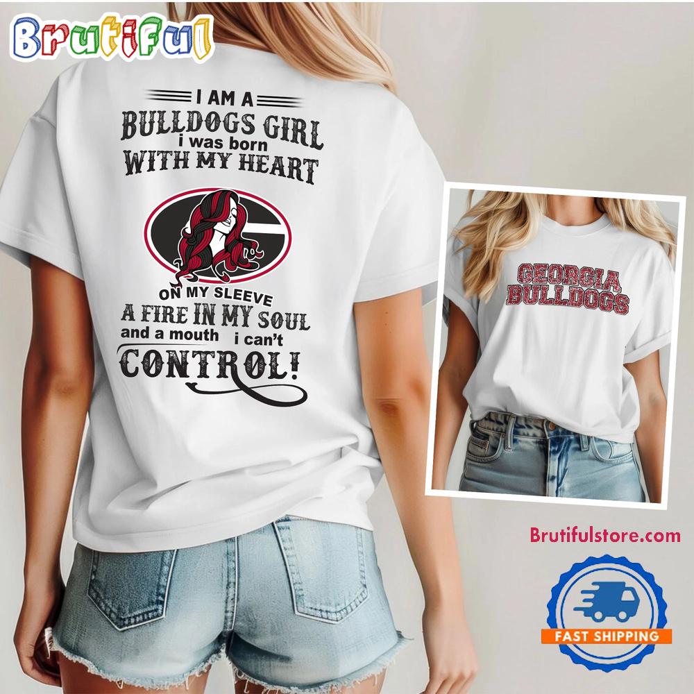 Georgia Bulldogs NCAA Girl Fan Unisex 3D Shirt
