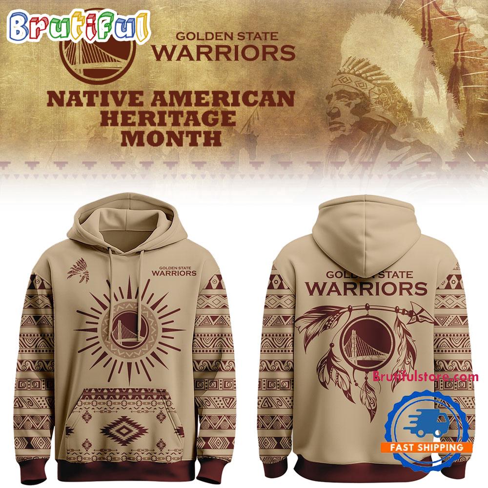 Golden State Warriors 2026 American Native Heritage Limited Edition Hoodie Shirt