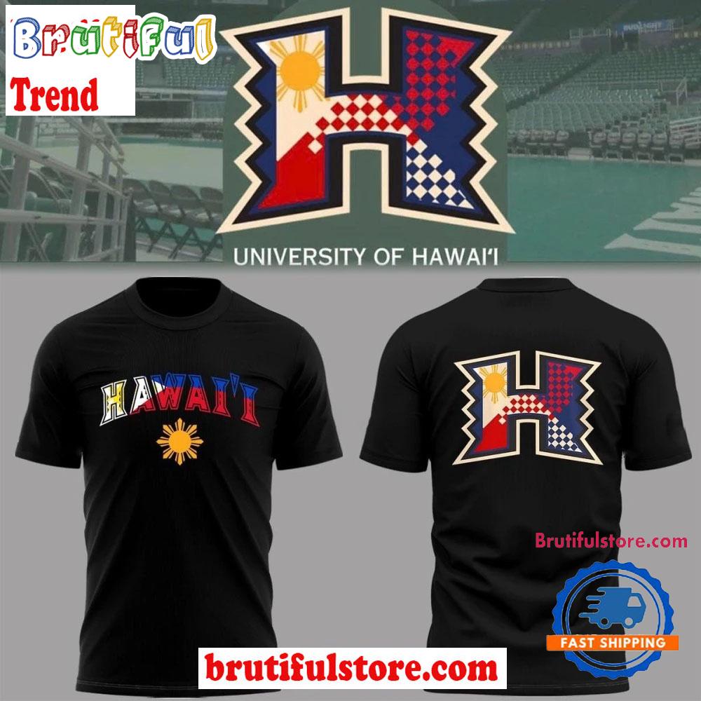 Hawaii Rainbow Warriors Filipino Heritage 2025 Pinoy Pride Limited Edition 3D Shirt