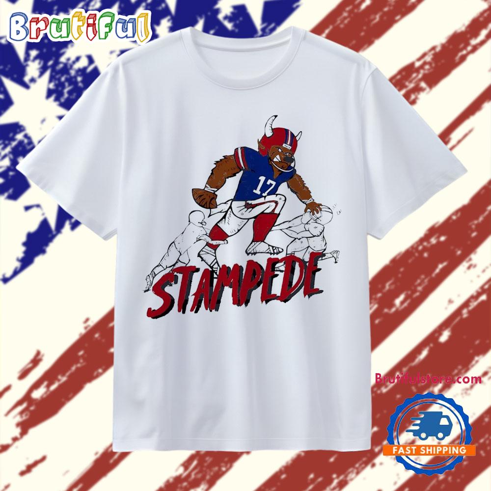 Josh Allen stampede Buffalo Bills T Shirt