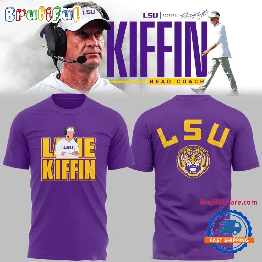 LSU Tigers Welcome Coach Lane Kiffin Limited 3D Shirt