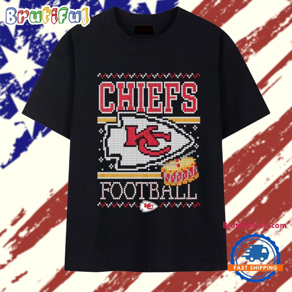 NFL Kansas City Chiefs Holiday Ugly Christmas 2025 T Shirt