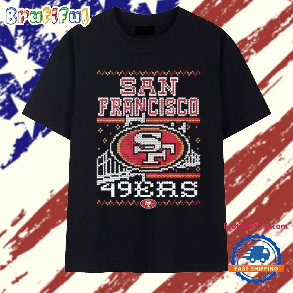 NFL San Francisco 49ers Holiday Ugly Christmas 2025 T Shirt