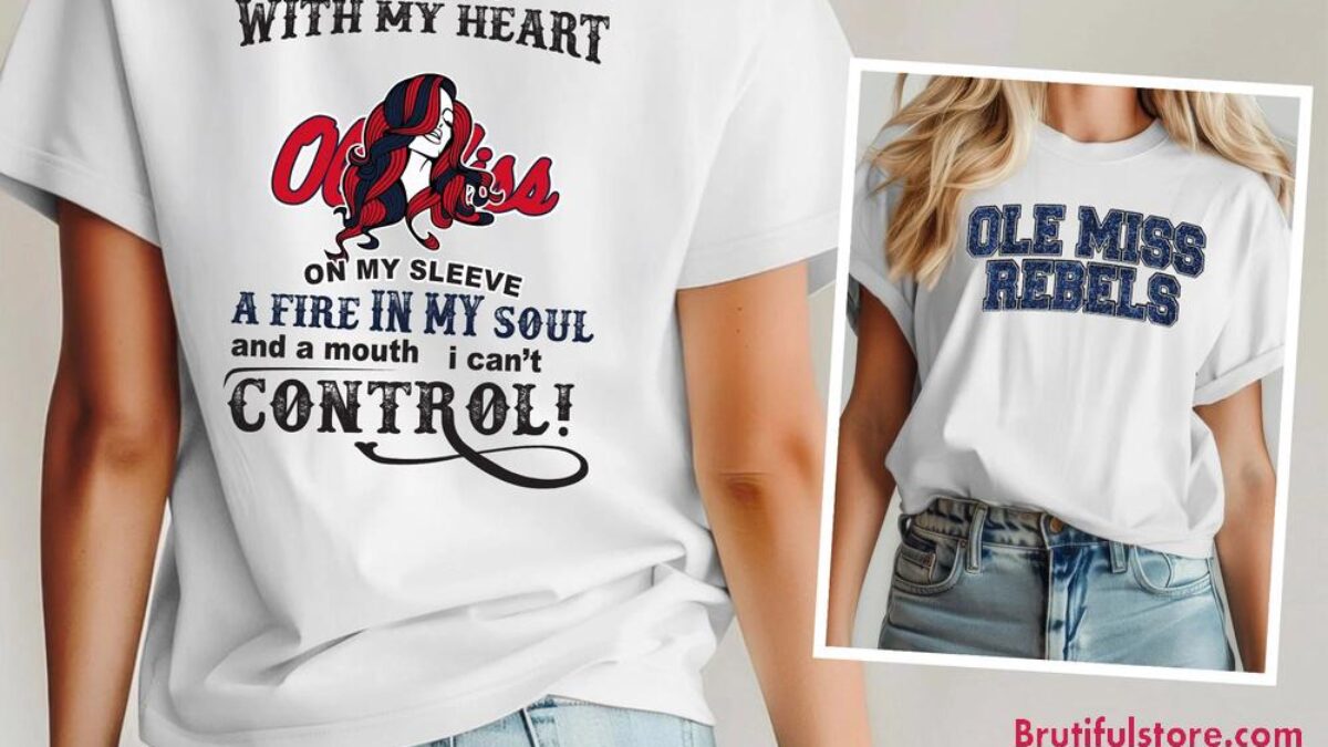 Ole Miss Rebels NCAA Girl Fan Unisex 3D Shirt