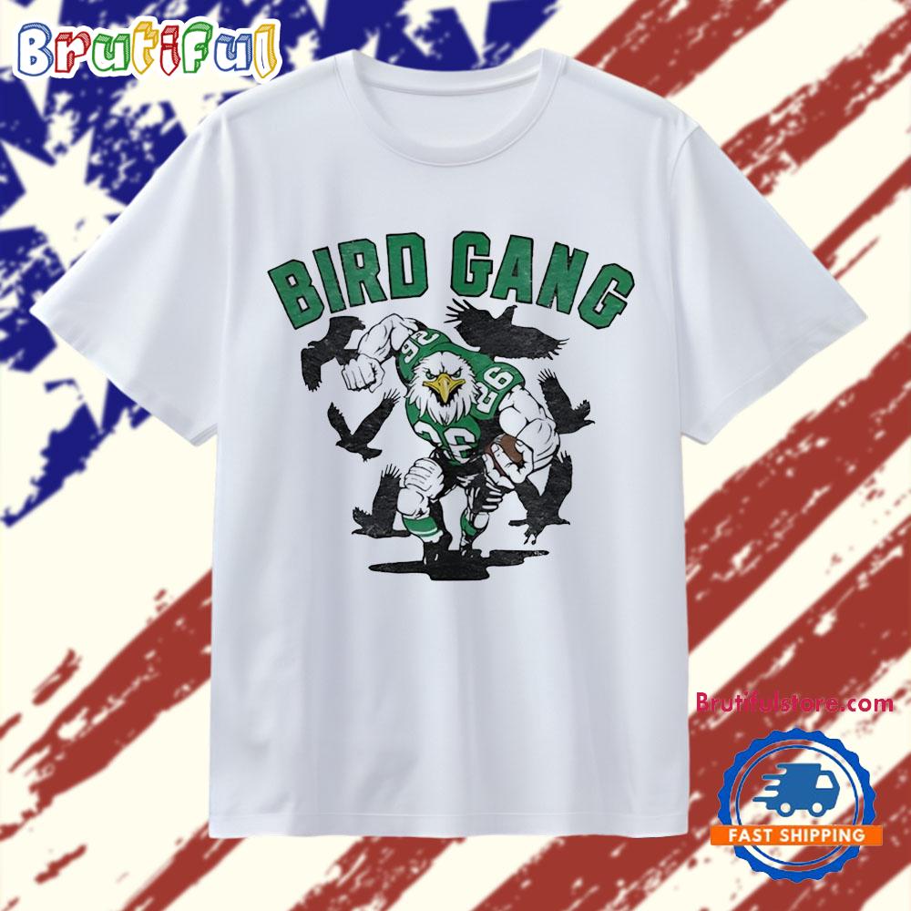 Philadelphia Eagles Saquon Barkley Bird Gang T Shirt