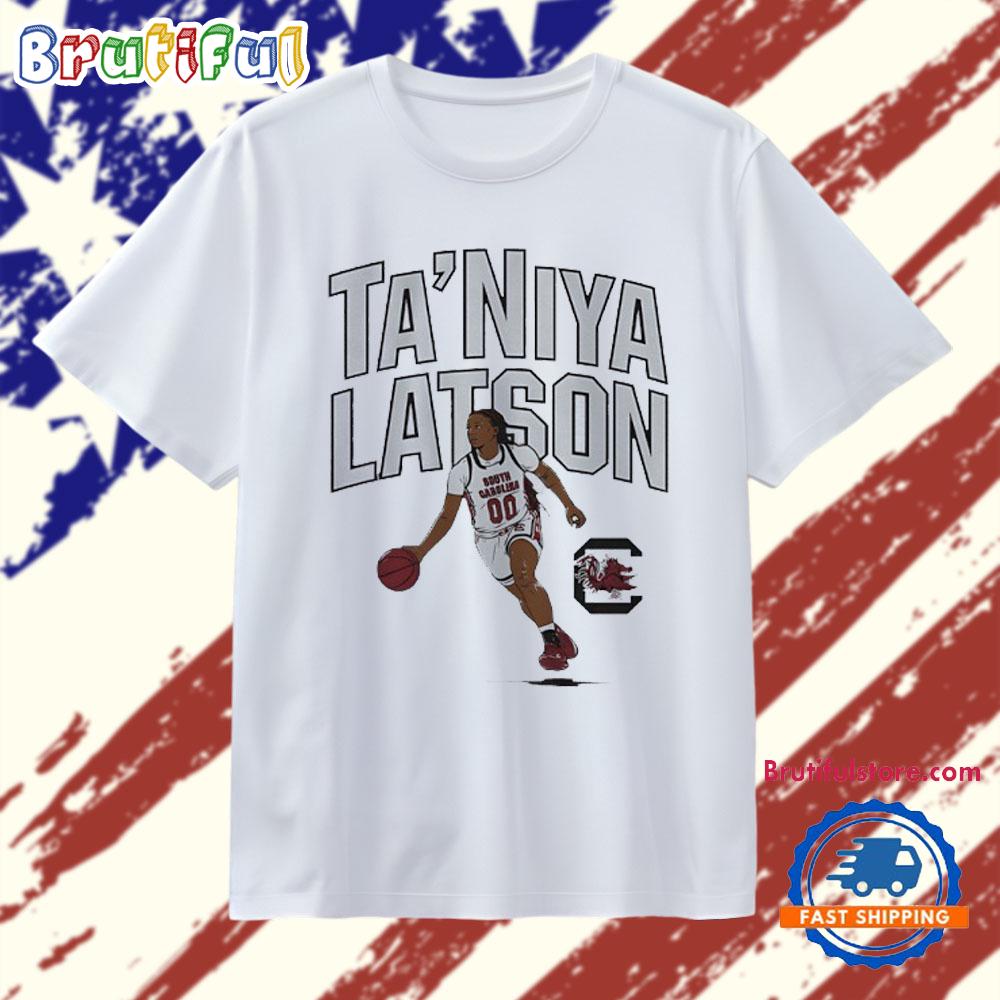 South Carolina Gamecocks Basketball Ta’Niya Latson player pose T Shirt