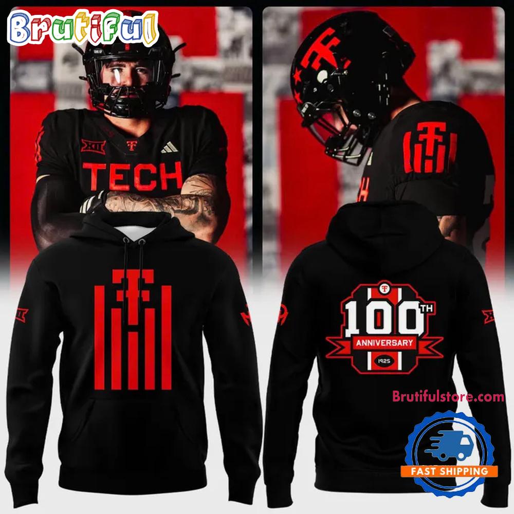 Texas Tech Red Raiders 2025 The 100th Anniversary Throwbacks Hoodie