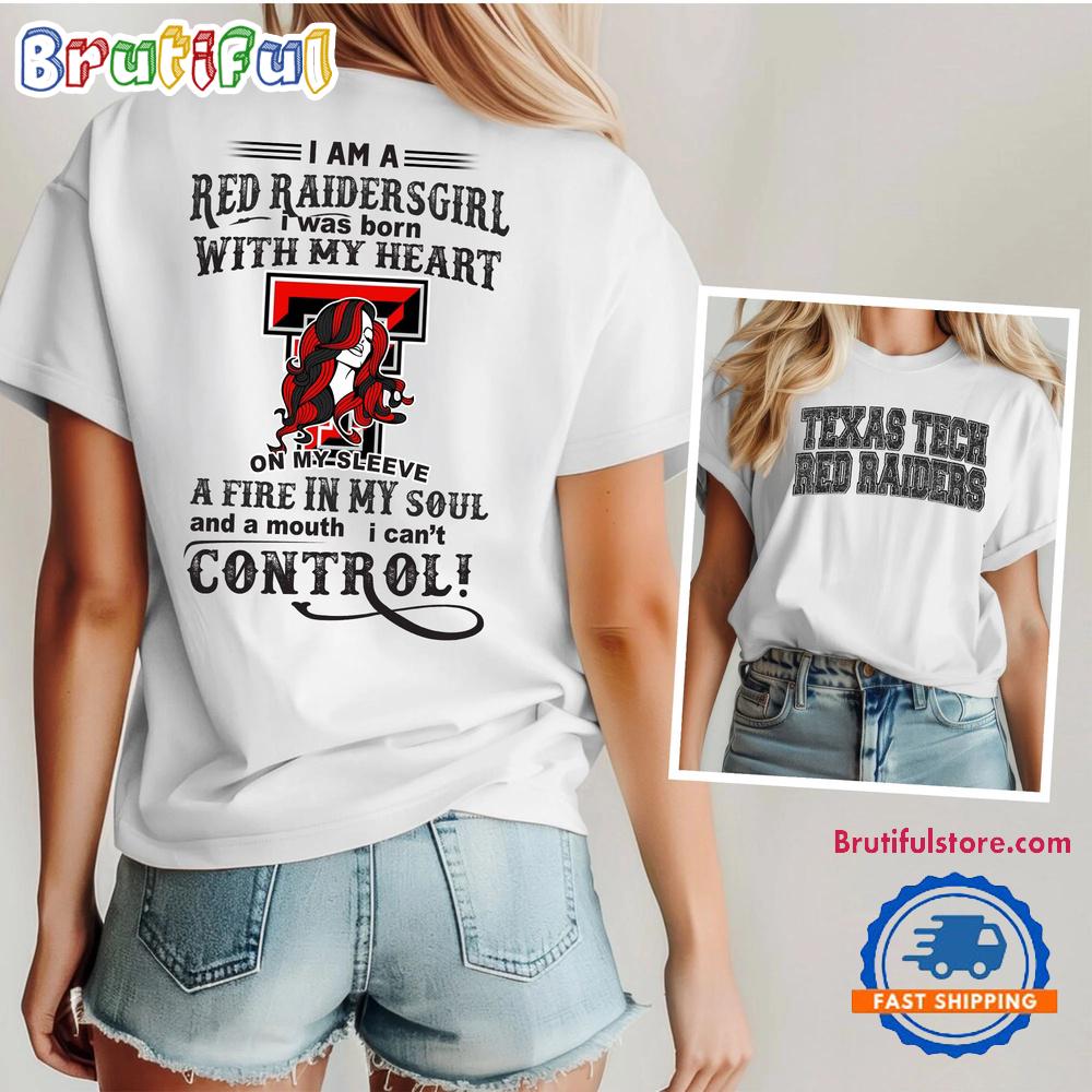 Texas Tech Red Raiders NCAA Girl Fan Unisex 3D Shirt
