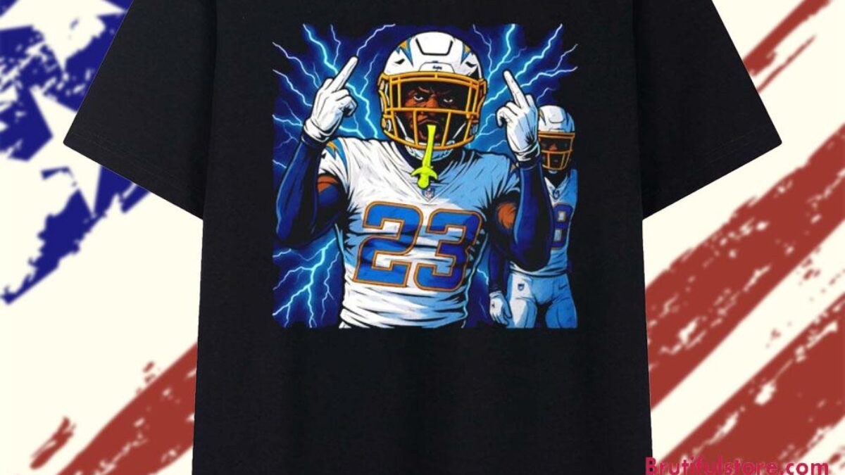 Tony Jefferson Los Angeles Chargers middle finger T Shirt