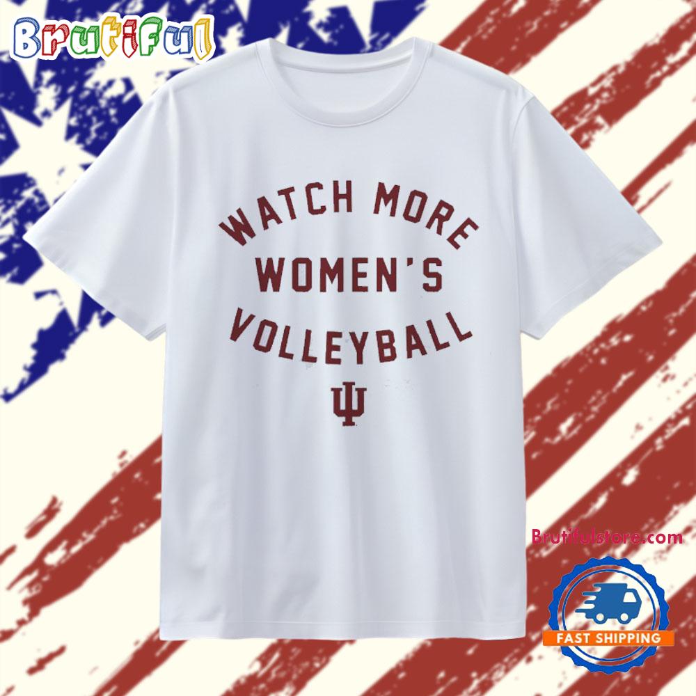 Watch more Women’s Volleyball Indiana Hoosiers T Shirt