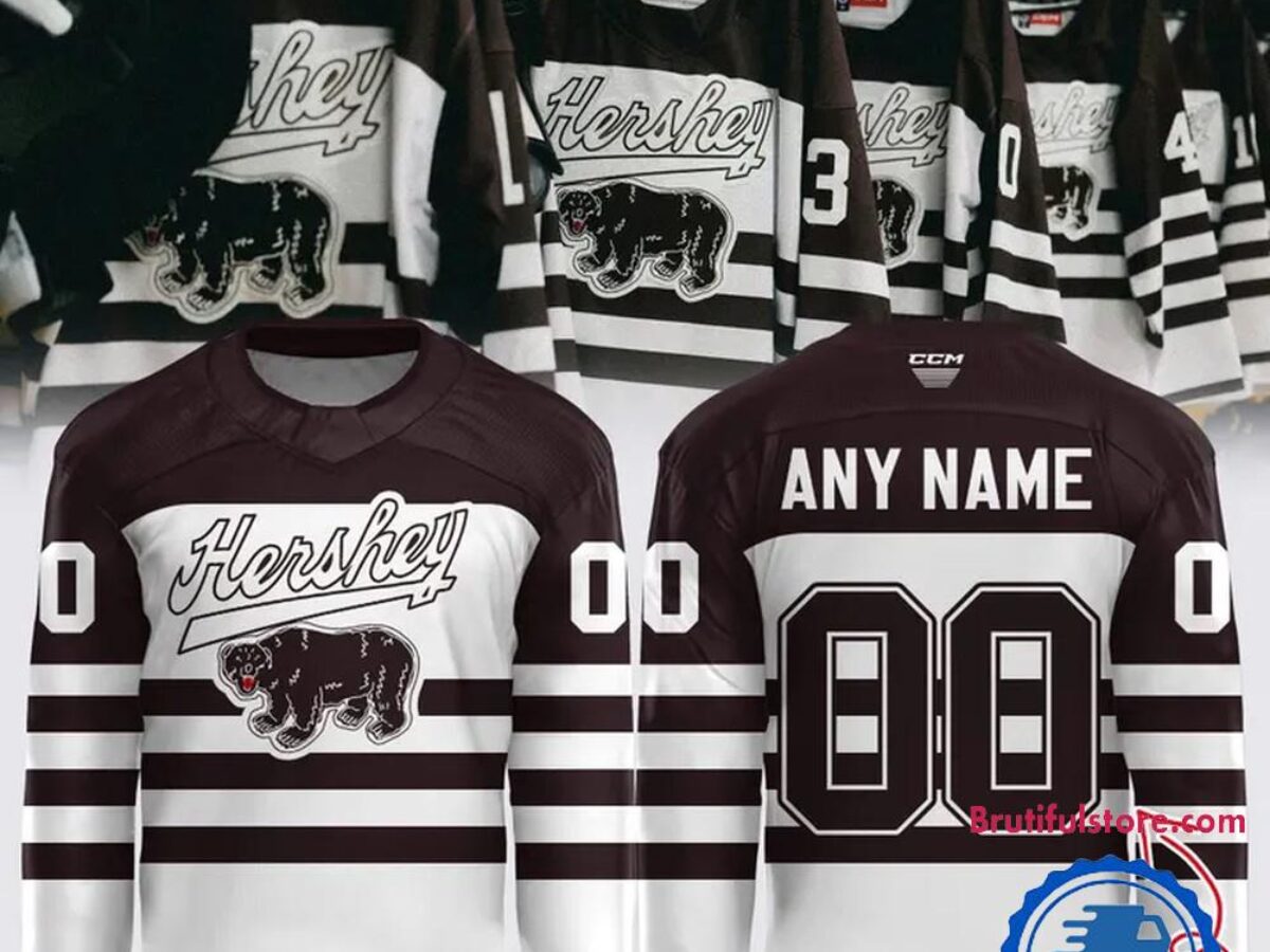 Hershey Bears Special 1938 Throwback Hockey Jersey