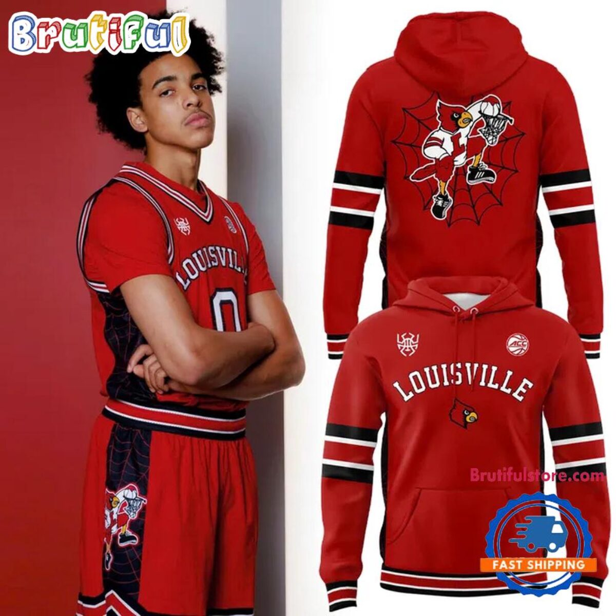 Louisville Cardinals Basketball x Donovan Mitchell Spidad Mitchell