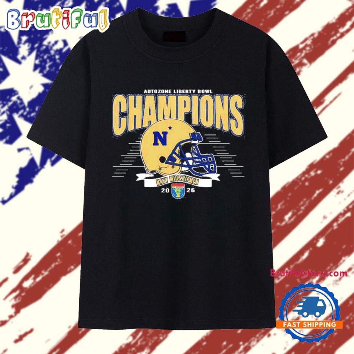Navy Midshipmen Football 2026 AutoZone Liberty Bowl Classic