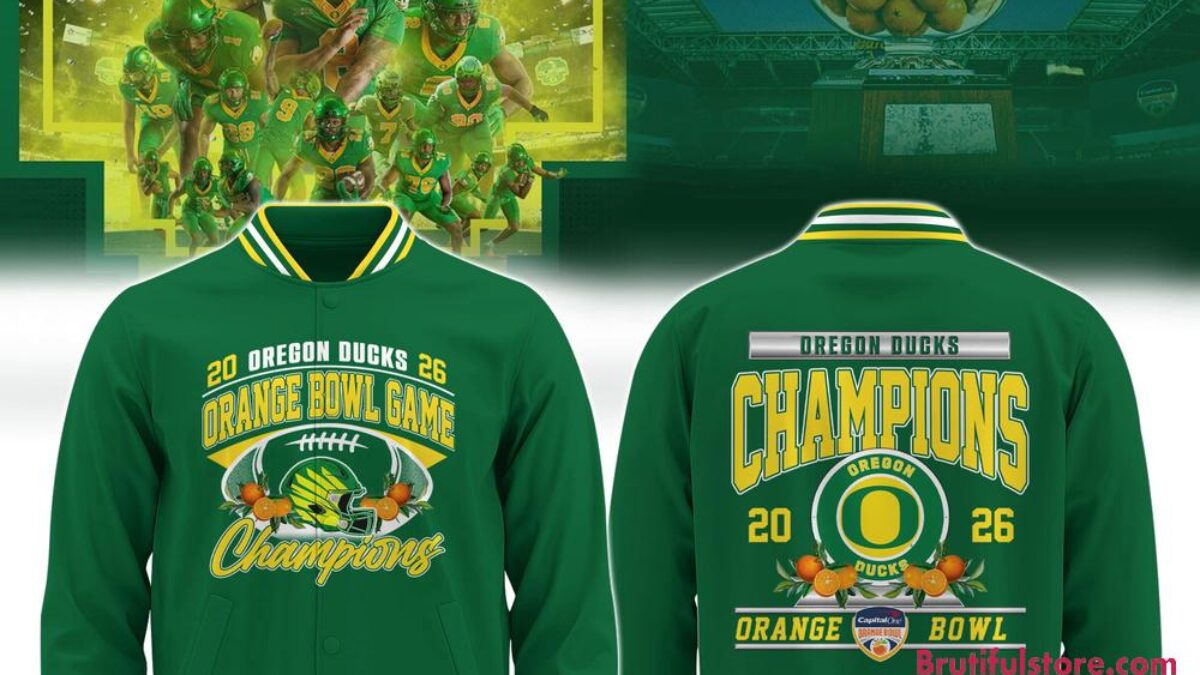 Oregon Ducks Football 2026 Orange Bowl Champions Limited Edition