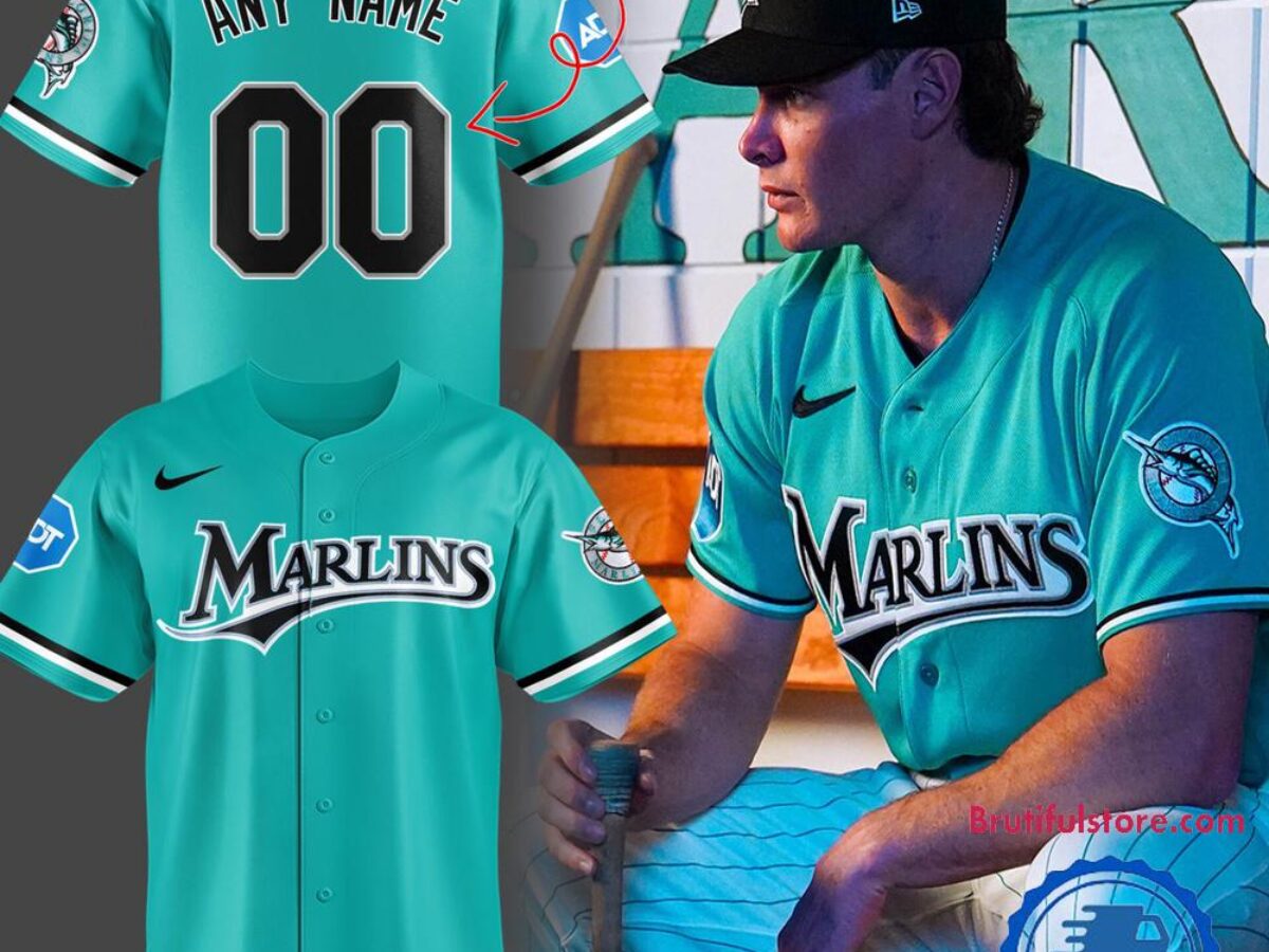 Miami Marlins 2026 New Custom Baseball Jersey
