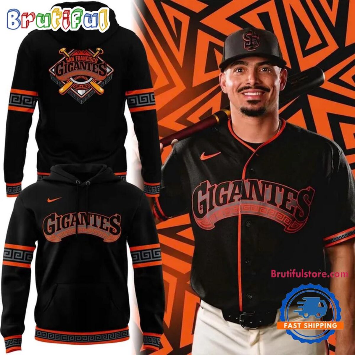 San Francisco Giants Fiesta Gigantes Uniform 2026 Hoodie Shirt