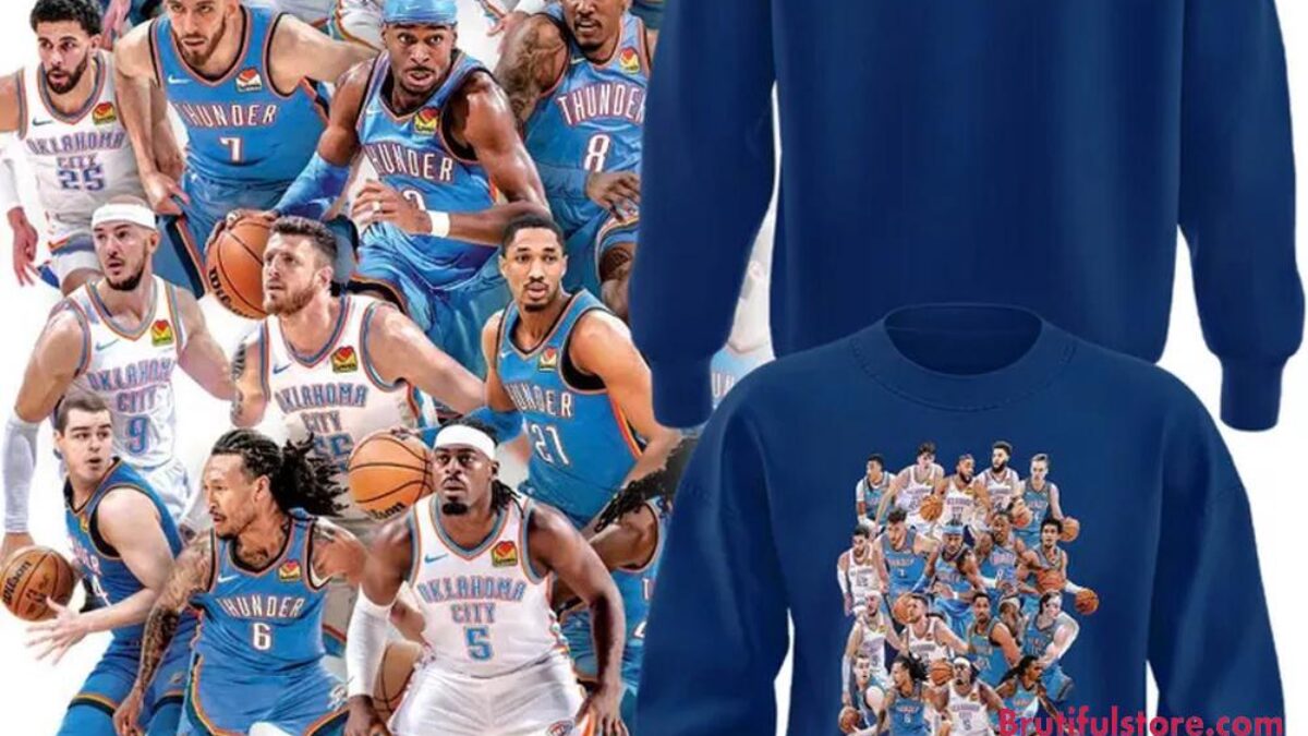 2026 Oklahoma City Thunder Playoffs All Team Sweatshirt
